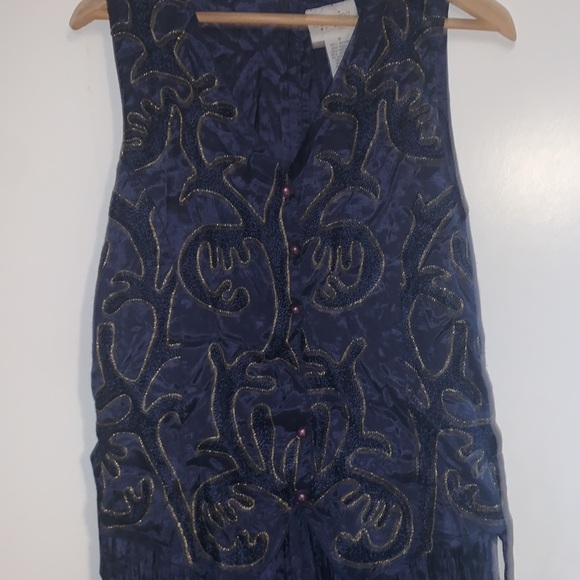 JASMINE BY KVM JUMPER PANTSUIT SZ Small Vintage 80s Romper - Picture 3 of 8